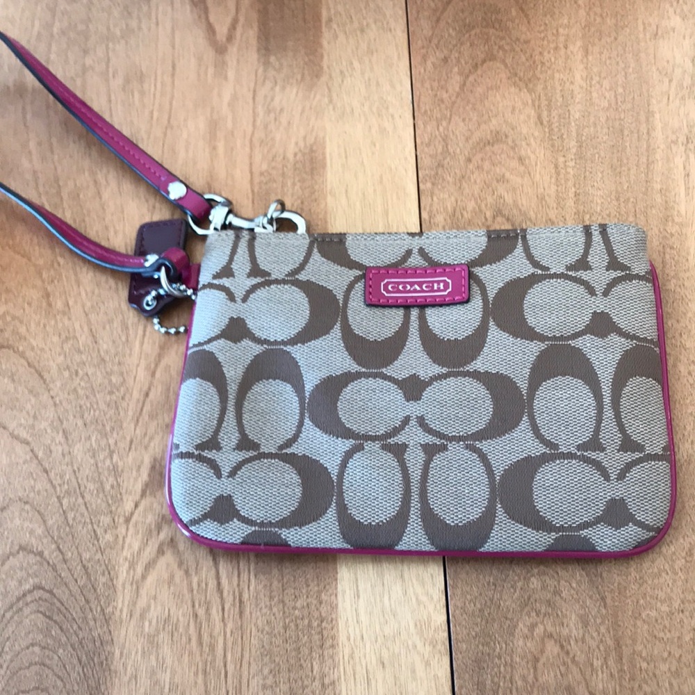 Coach wristlet